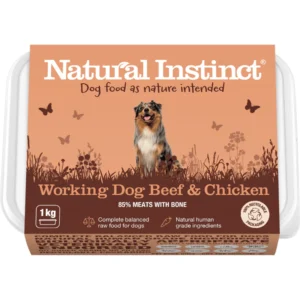 Natural Instinct Working Dog Beef & Chicken by The Raw Paw Co. Cornwall