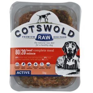 80/20 Active Beef Complete Meal Mince 1KG